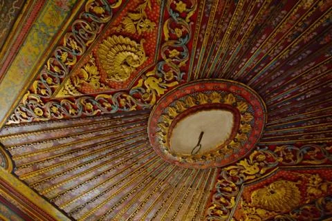 Turkish ceiling Foto stock