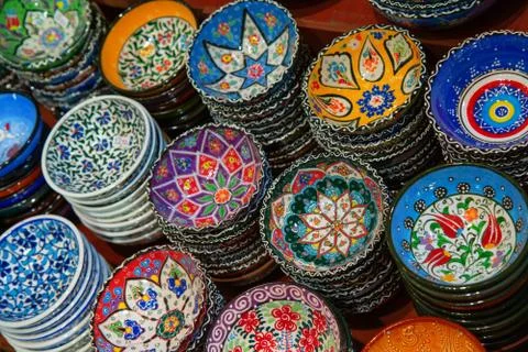Turkish ceramics Stock Photos
