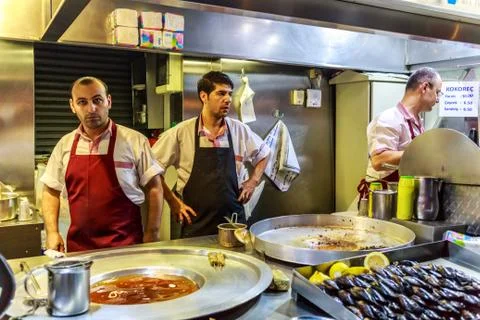 Turkish chefs Stock-Fotos