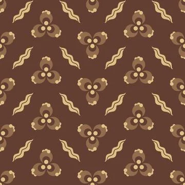 Turkish Chintamani Kaftan Pattern 03 Stock Illustration