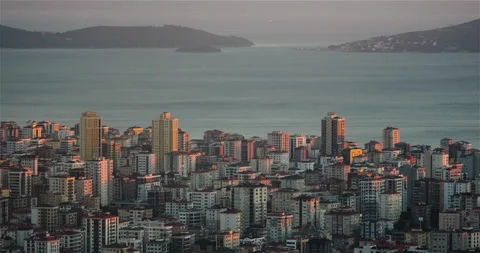 Turkish city Video stock 231801600