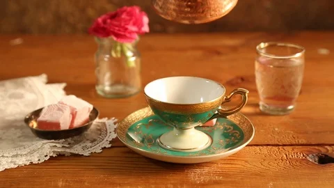 Turkish coffee 03 Stock-Footage 101633107