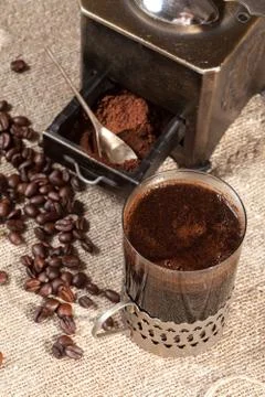 Turkish coffee. Stock Photos