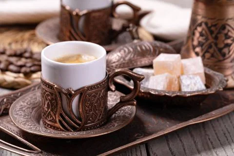 Turkish Coffee Stock Photos