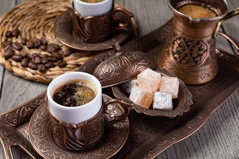 Turkish Coffee Stock-Fotos