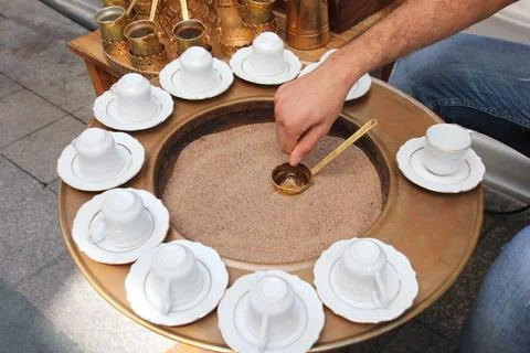 Turkish Coffee 스톡 사진