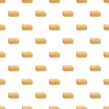 Turkish delight pattern creating a sweet food background Illustrazione stock