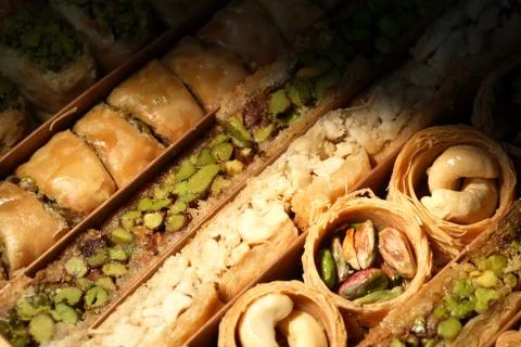 Turkish delight Stock Photos