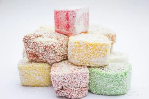Turkish delight Stock Photos