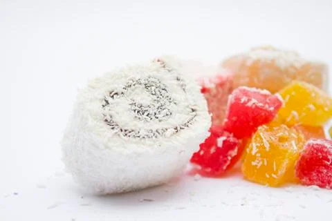 Turkish delight Stock Photos