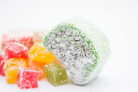 Turkish delight Stock Photos