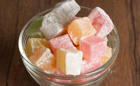 Turkish delight Stock Photos
