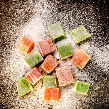 Turkish delight Stock Photos