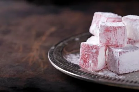 Turkish delight Stock Photos