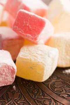 Turkish delight Stock Photos