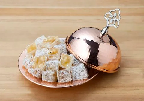 Turkish delight Stock Photos