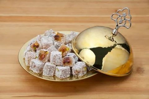 Turkish delight Stock Photos