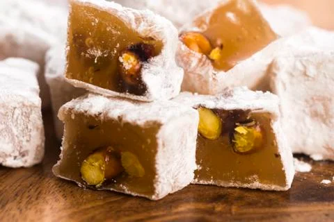 Turkish delight Stock Photos
