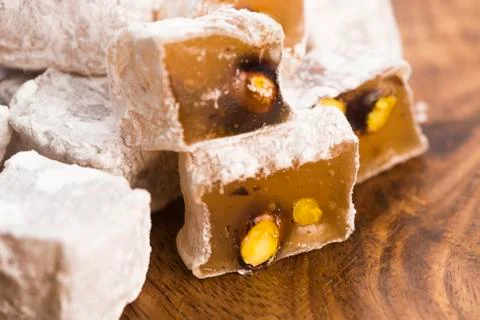 Turkish delight Stock Photos