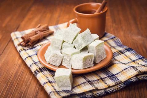 Turkish delight Stock Photos