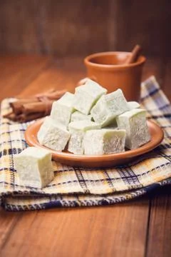Turkish delight Stock Photos