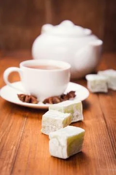 Turkish delight Stock Photos