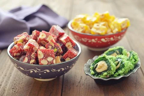 Turkish delight 스톡 사진