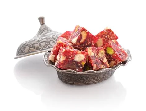 Turkish delight Stock Photos