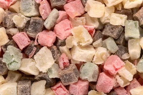 Turkish Delight Texture and Background Foto stock