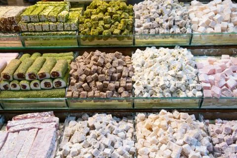 Turkish delights Stock Photos