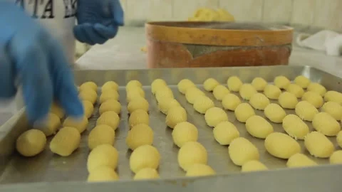 Turkish dessert making Stock Footage 245985277