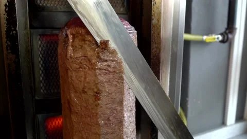 Turkish doner Stock Footage 130931223