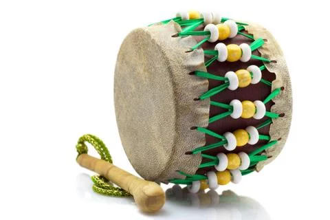 Turkish Drum Isolated Stock Photos