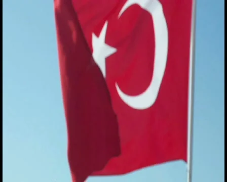 Turkish Flag 库存影片 924443