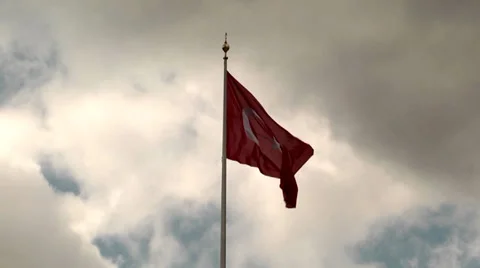 Turkish flag Vidéo 37833261