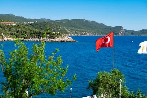 Turkish Flag Stock Photos