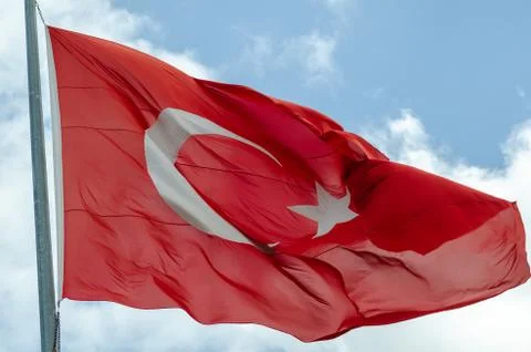 Turkish Flag Stock Photos