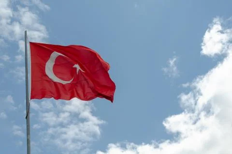 Turkish Flag Stock Photos