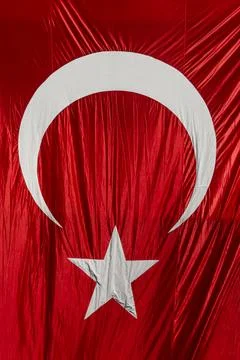Turkish Flag Foto stock