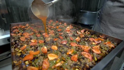 Turkish food Stock Footage 158048085