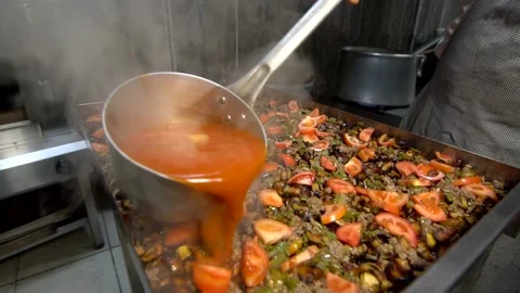 Turkish food Stock Footage 158048320
