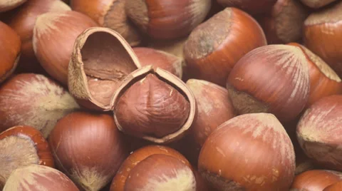Turkish hazelnuts Video stock 39413236