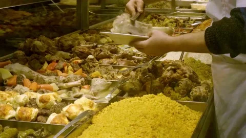 Turkish home-cooked restaurant Stock Footage 169246437