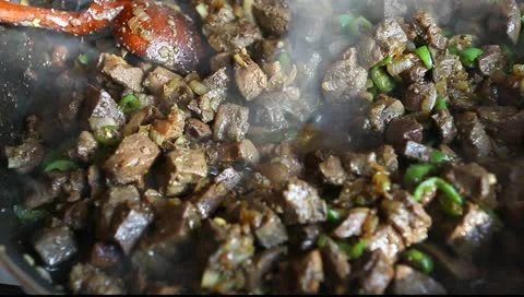 Turkish kebab Stock Footage 10774625