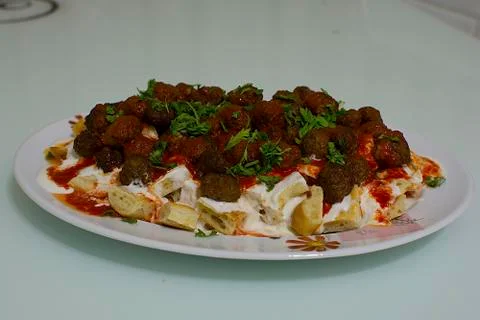 Turkish kebab Stock Photos