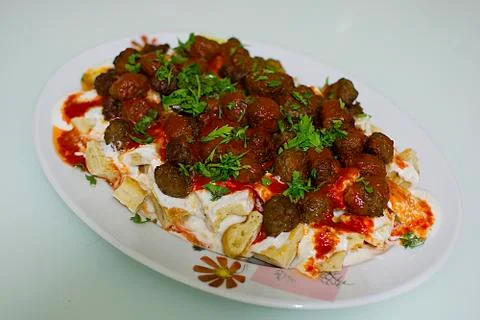 Turkish kebab Stock Photos