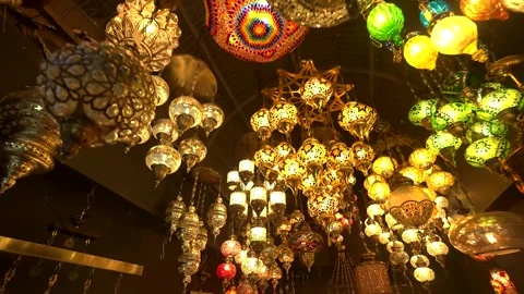 Turkish light shop Stock Footage 281999248