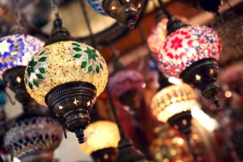 Turkish lights Foto stock