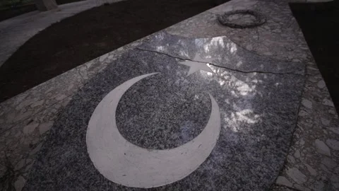 Turkish Martyrs Cemetery Stock Footage 336221679