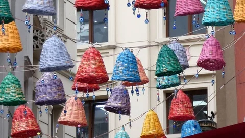 Turkish Middle Eastern Traditional Decorations Stock Footage 123767748